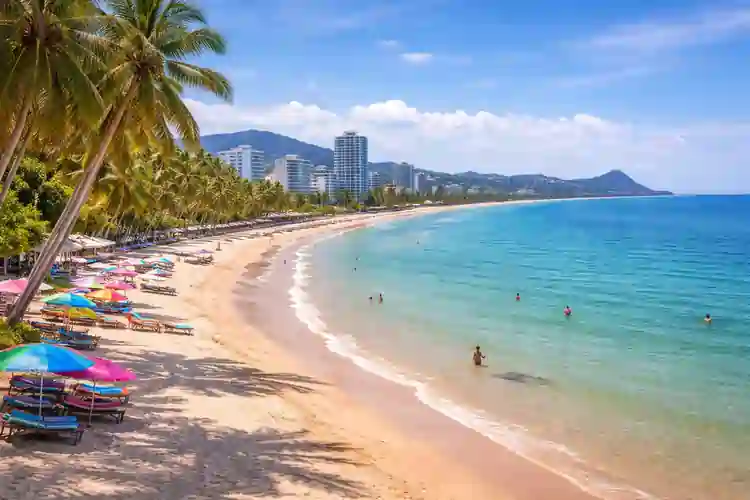 Hua Hin coastline Thailand