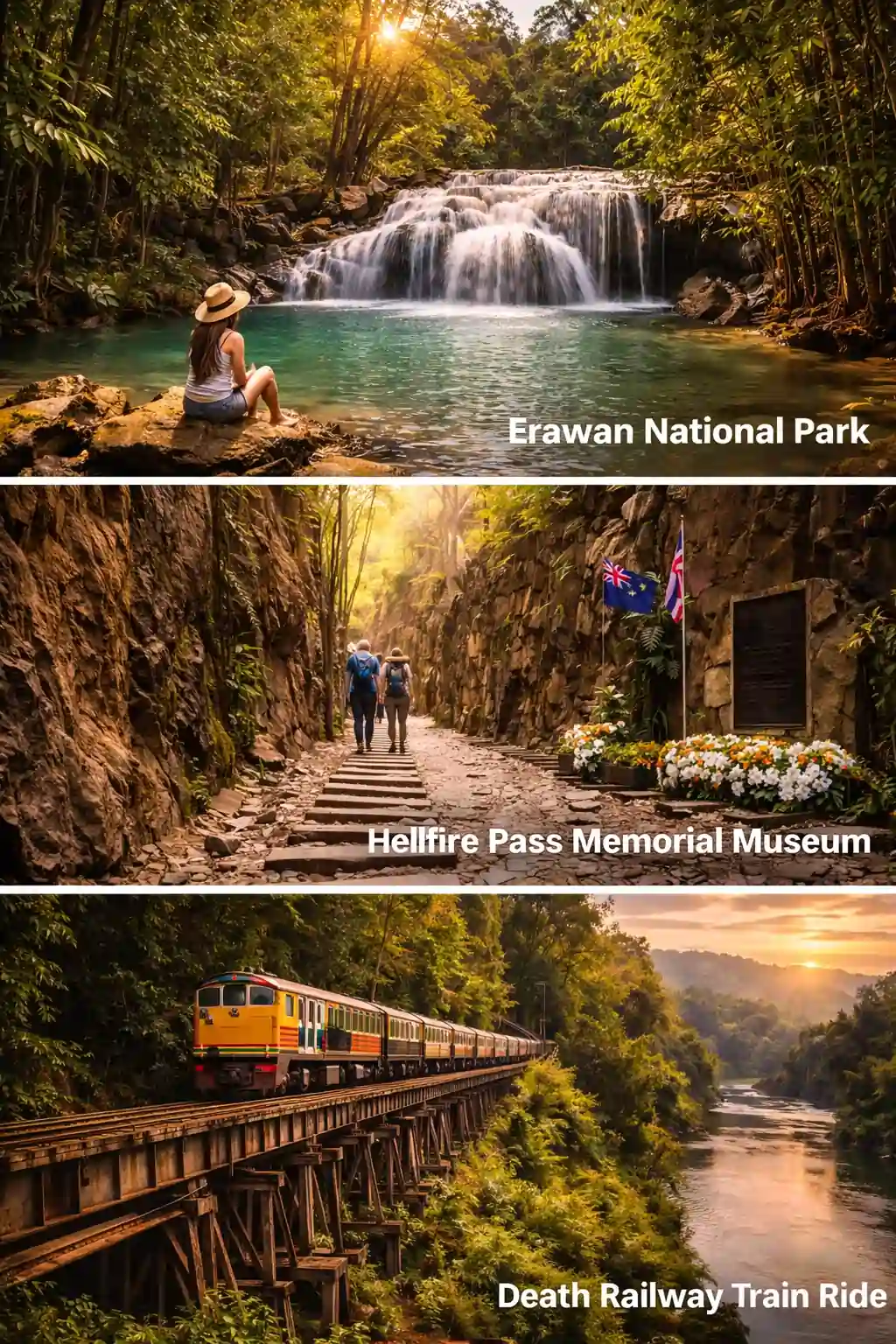 Kanchanaburi tourist spot