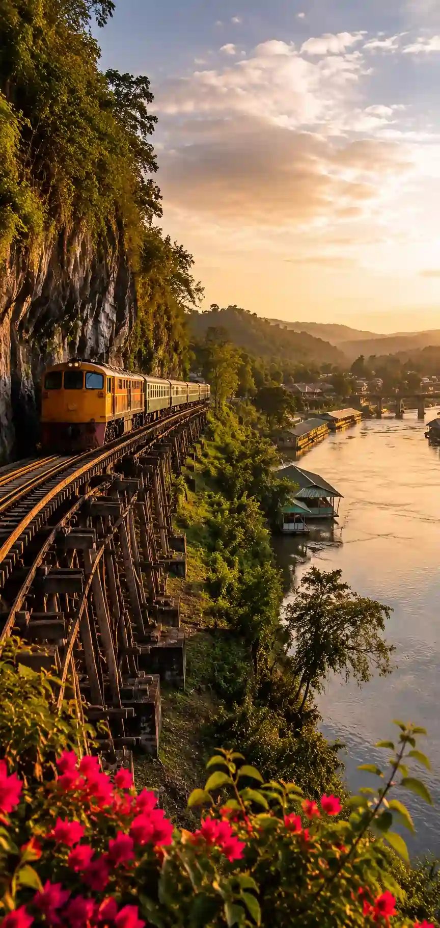 Kanchanaburi River Kwai Thailand