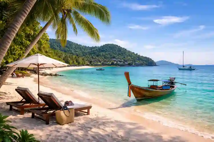 Koh Samui tropical beach Thailand