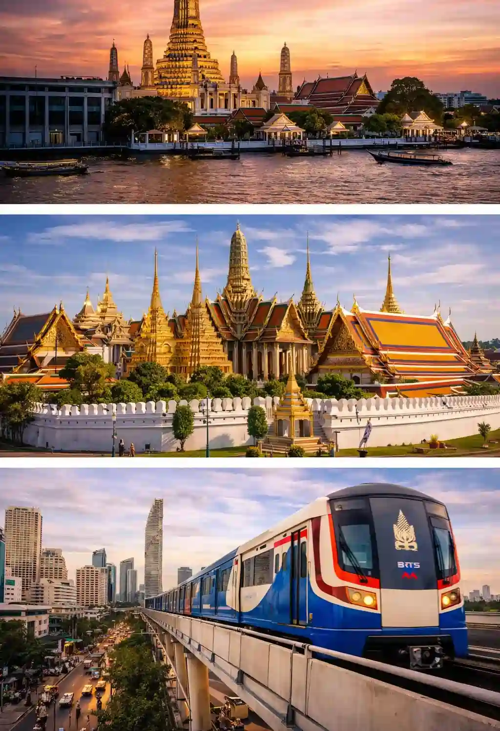 Scenes of Bangkok's vibrant life