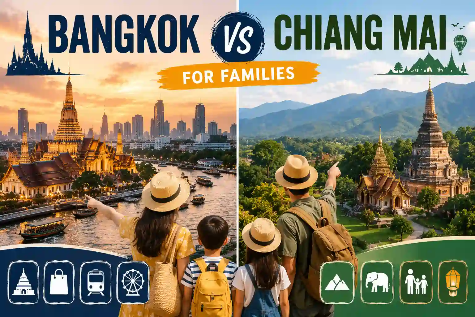 Bangkok vs Chiang Mai for Families