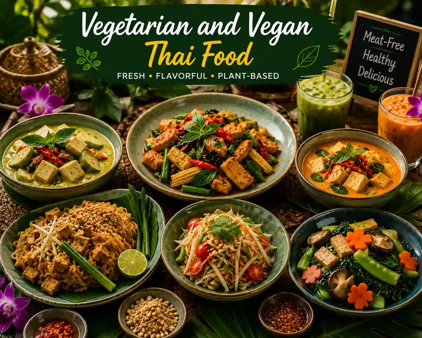Vegetarian and Vegan Thai Food