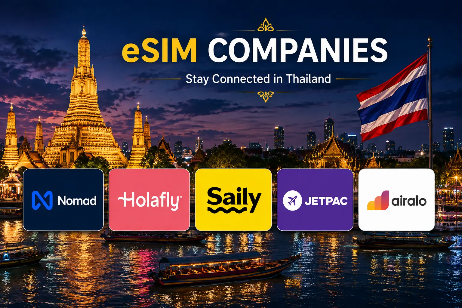 Best Thailand eSIM Providers